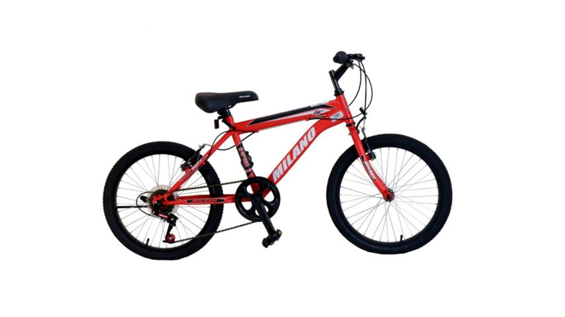 BICICLETA MILANO ACTION ARO 20 ROJO Mundo Express